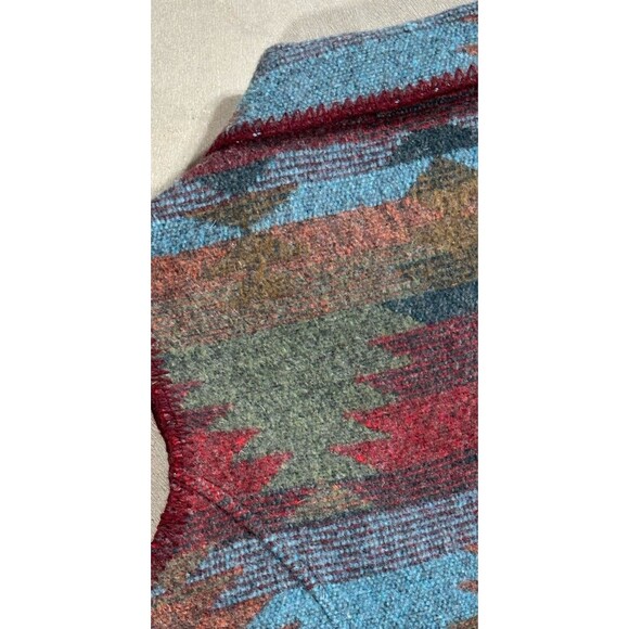 Territory Ahead Women's Size Small Wool Blend Vest Full Zip Collar Earth Nature - Picture 9 of 9